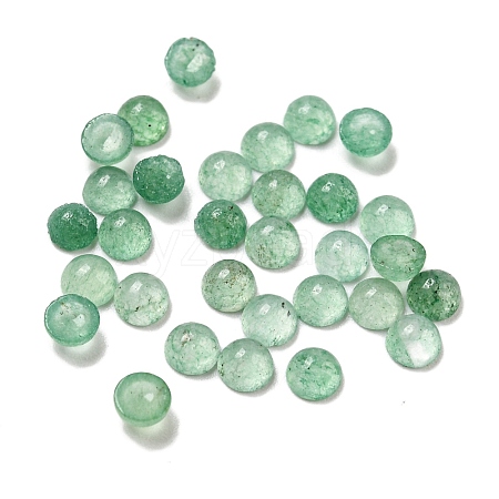 Natural Green Aventurine Cabochons G-Q173-01A-10-1