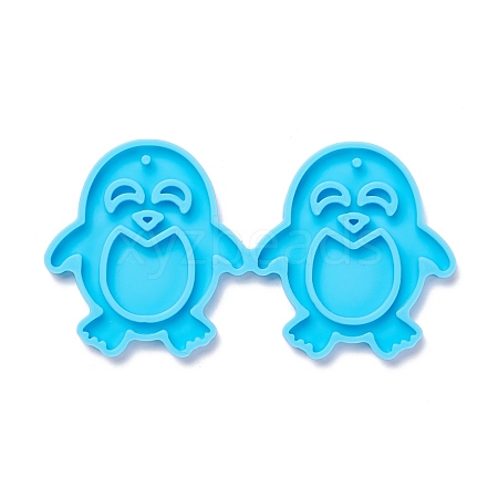 Penguin DIY Pendant Silicone Molds DIY-I085-34-1