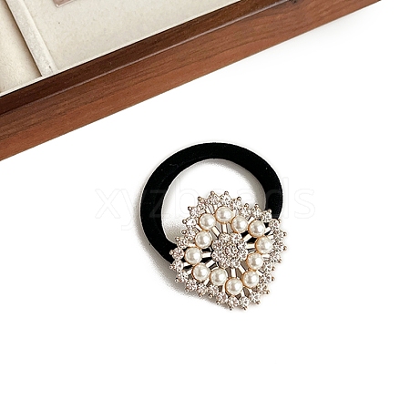 Shiny Rhinestone Elastic Hair Ties PW-WG0D2A8-09-1