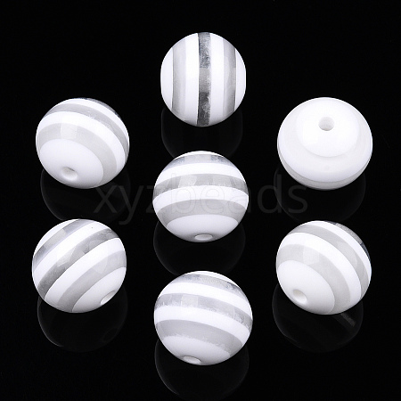 Stripe Resin Beads RESI-TAC0017-09A-1