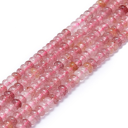 Natural Strawberry Quartz Beads Strands G-K245-B13-A01-1