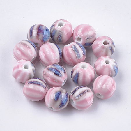 Handmade Porcelain Beads PORC-S498-24C-1