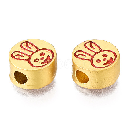 Alloy Enamel Beads KK-N238-055B-1