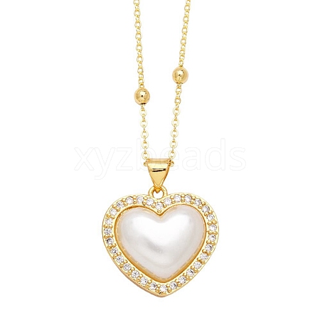 Plastic Pendant Necklaces PW-WG65757-03-1