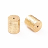 Brass Drawbench Beads KK-K241-01G-1