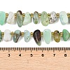 Natural Chrysoprase Beads Strands G-A296-02-5