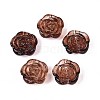 Baking Paint Transparent Glass Beads DGLA-N018-01E-1