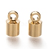 Brass Cord Ends KK-H759-41B-G-1