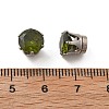 Cubic Zirconia Clip-on Earrings EJEW-L100-01P-08-5