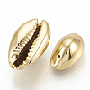 Plated Cowrie Shell Pendants X-SSHEL-Q305-02A-01-2