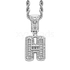 Brass Micro Pave Cubic Zirconia Pendants PW-WG3207D-16-1