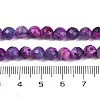 Natural Fire Crackle Agate Beads Strands G-C082-A01-47-5