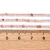 Natural Ferruginous Quartz Beads Strands G-B142-A01-2mm-5