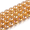 Electroplate Transparent Glass Beads Strands LS-GLAA-T032-T8mm-AB08-1