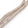 Electroplated Non-magnetic Synthetic Hematite Beads Strands G-P423-01-2