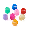 Mega Pet 80Pcs 8 Colors Acrylic European Beads MACR-MP0001-01-2