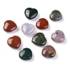 Natural Ocean Jasper Heart Love Stone G-H259-04-1