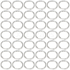 SOFPLATE 500Pcs 304 Stainless Steel Split Rings STAS-SP0001-66C-1