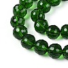 Transparent Glass Bead Strands GLAA-R095-10mm-29-3