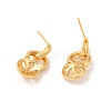 Brass Stud Earring Findings KK-M270-32G-2