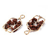 Synthetic Goldstone Pendants G-T131-94B-07-1