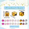 2Bags Imitation Artificial Crystal Glass Beads FIND-PH0026-13B-2