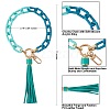 Chain Link Wristlet Keychain HJEW-SW00013-07-2