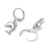 304 Stainless Steel Leverback Earrings EJEW-JE06303-5