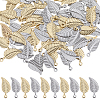 SUNNYCLUE 100Pcs 2 Colors 304 Stainless Steel Charms STAS-SC0006-86-1