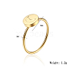 Stylish Stainless Steel Flat Round with Moon Ring for Women's Daily Wear GH9687-1-1