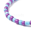 Glass Seed Beads Beaded Bracelets Sets BJEW-JB09073-3