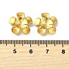 304 Stainless Steel Bead Caps STAS-B087-10G-G-3