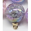 Resin Floral Magic Pendants CRES-WH0006-02L-1