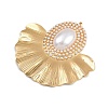 304 Stainless Steel Pendants STAS-P410-07G-2