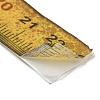 4 Rolls Retro Ruler Decorative Paper Tapes STIC-C008-01A-5