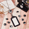 SUNNYCLUE DIY Interchangeable Dome Office Lanyard ID Badge Holder Necklace Making Kit DIY-SC0022-04E-4