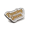 Word Dancing Queen Enamel Pin JEWB-G018-01A-B-3