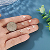 6Pcs 925 Sterling Silver Hollow Initial Beads STER-TA0001-53P-7