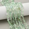 Natural Green Fluorite Beads Strands G-D339-A01-1