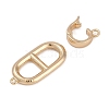 Brass Fold Over Clasps FIND-U017-16G-01-2