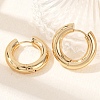 202 Stainless Steel Huggie Hoop Earrings EJEW-O087-08B-G-1