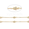 Clear Cubic Zirconia Star Link Chains CHC-SZ0001-60-2