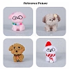 Polyester Plush Sticks X-DIY-Z031-01F-3