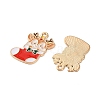 Alloy Enamel Pendants X1-ENAM-I061-01KCG-27-2