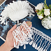 Gorgecraft 5 Yards Polyester Lace Trims OCOR-GF0001-73-3