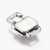 Tarnish Resistant Polished 316 Surgical Stainless Steel Lobster Claw Clasps STAS-Z013-07A-3