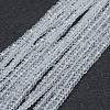 Transparent Glass Beads Strands X-EGLA-J144-NA10-1