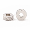 Non-Tarnish 201 Stainless Steel Spacer Beads STAS-A057-25D-P-3