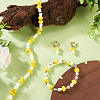 1Strand Handmade Lampwork Beads Strands LAMP-TA0001-84F-4