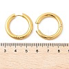 202 Stainless Steel Huggie Hoop Earrings EJEW-O087-08M-G-2